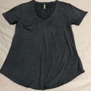 Z Supply Suede Pocket Tee - Small